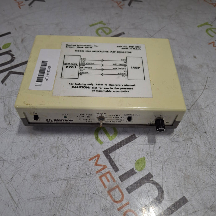 Kontron Instruments Model 2701 IABP Simulator