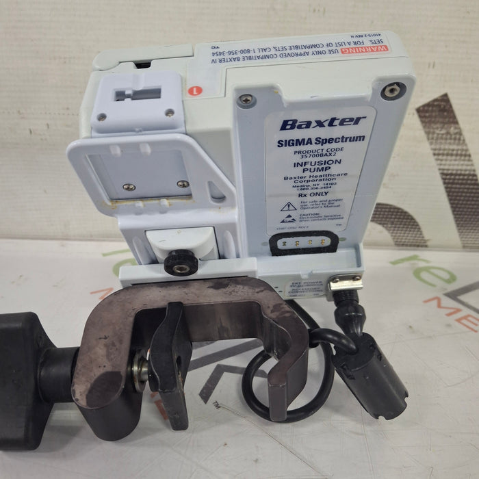 Baxter Sigma Spectrum 8.00.03 w/o Battery Infusion Pump