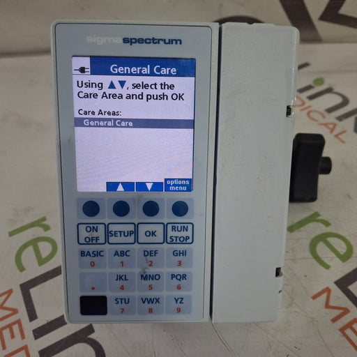 Baxter Baxter Sigma Spectrum 8.01.00 w/o Battery Infusion Pump Infusion Pump reLink Medical