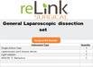 reLink Medical General Laparoscopic Dissection Set Surgical Sets reLink Medical