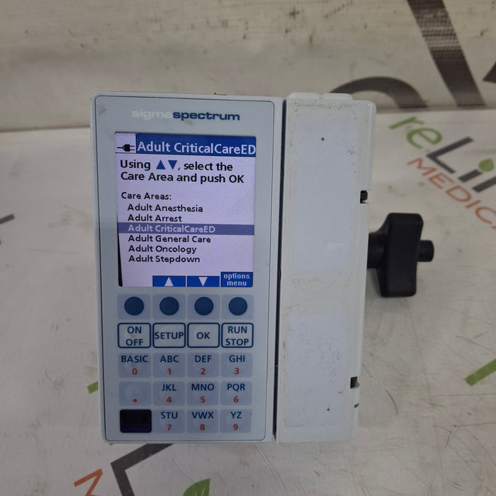Baxter Sigma Spectrum 8.00.04 w/o Battery Infusion Pump