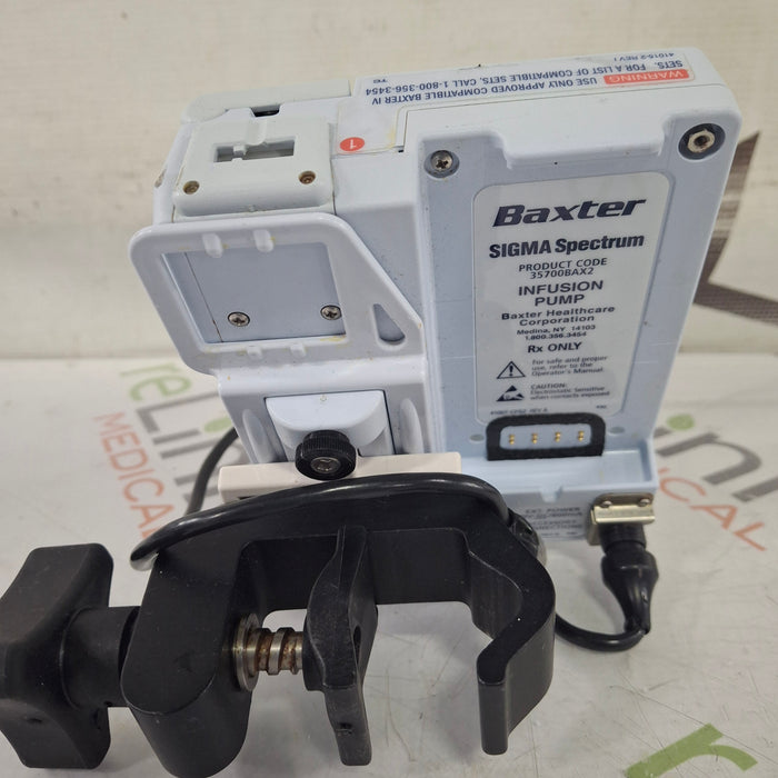 Baxter Sigma Spectrum 8.00.04 w/o Battery Infusion Pump