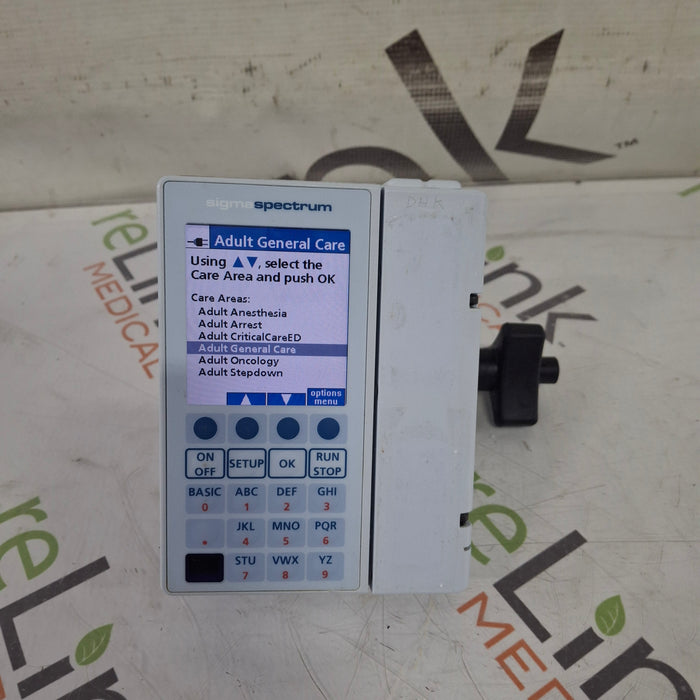 Baxter Sigma Spectrum 8.00.03 w/o Battery Infusion Pump