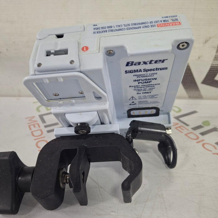 Baxter Sigma Spectrum 8.00.03 w/o Battery Infusion Pump