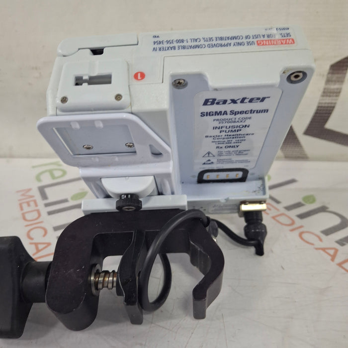 Baxter Sigma Spectrum 8.00.03 w/o Battery Infusion Pump