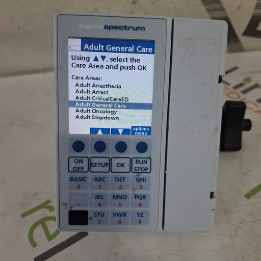 Baxter Baxter Sigma Spectrum 8.01.00 w/o Battery Infusion Pump Infusion Pump reLink Medical