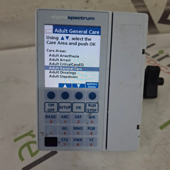 Baxter Baxter Sigma Spectrum 8.01.00 w/o Battery Infusion Pump Infusion Pump reLink Medical