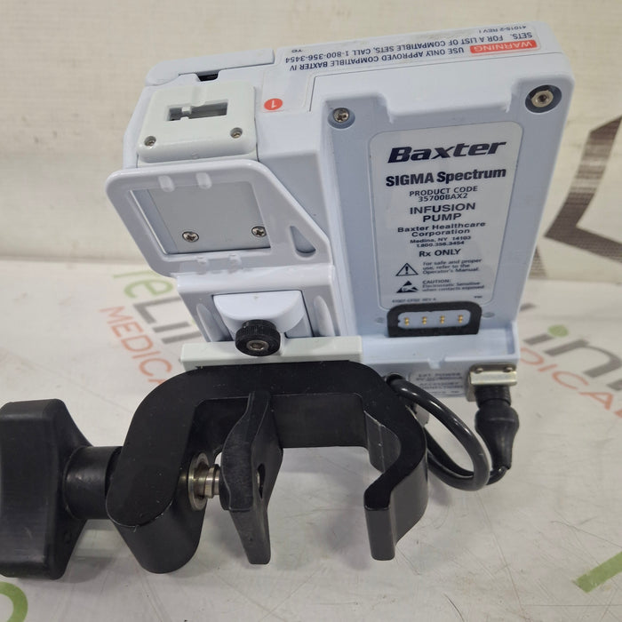 Baxter Baxter Sigma Spectrum 8.01.00 w/o Battery Infusion Pump Infusion Pump reLink Medical