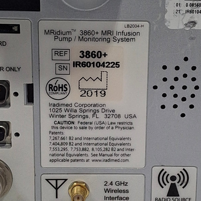 Iradimed MRidium 3860+ w/3861 MRI Infusion Pump