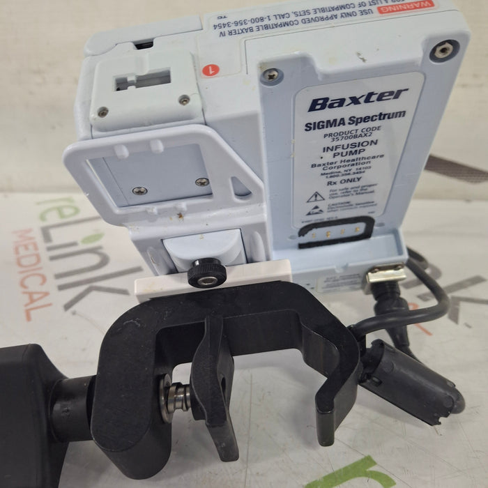 Baxter Sigma Spectrum 8.00.04 w/o Battery Infusion Pump