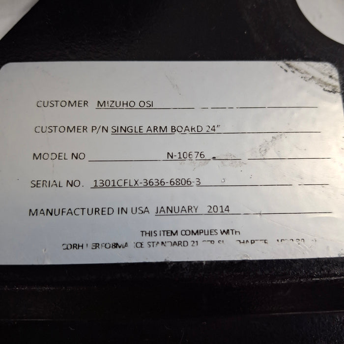 Mizuho OSI Mizuho OSI Armboard Table Accessory Surgical Tables reLink Medical