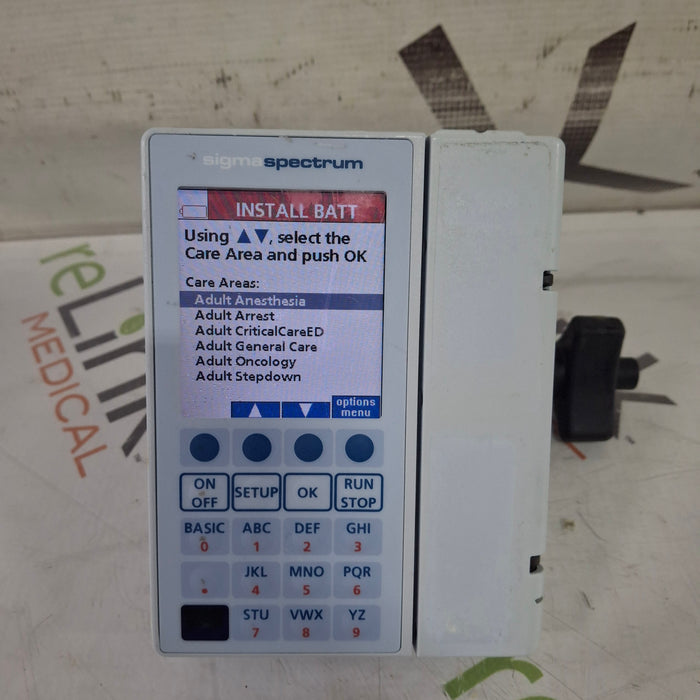 Baxter Sigma Spectrum 8.00.03 w/o Battery Infusion Pump