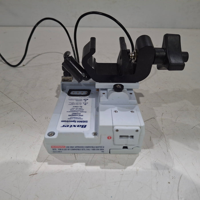 Baxter Baxter Sigma Spectrum 8.00.03 w/o Battery Infusion Pump Infusion Pump reLink Medical