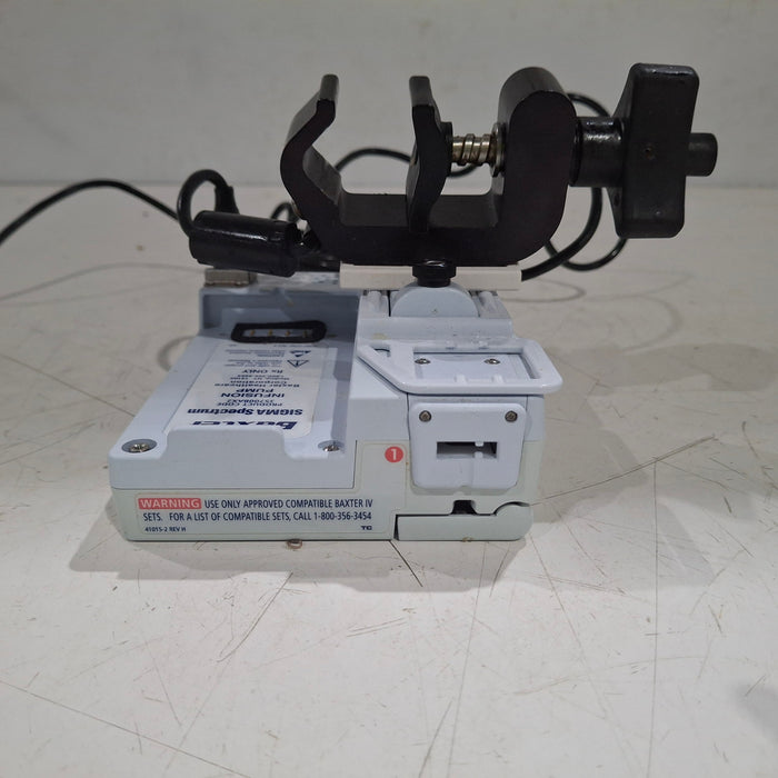 Baxter Sigma Spectrum 8.01.00 w/o Battery Infusion Pump
