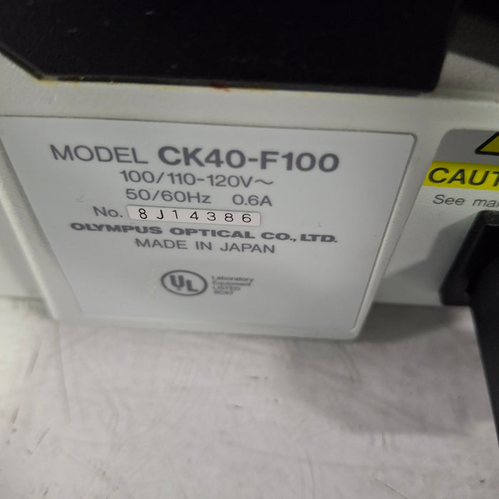 Olympus Olympus CK Binocular Inverted Microscope Lab Microscopes reLink Medical