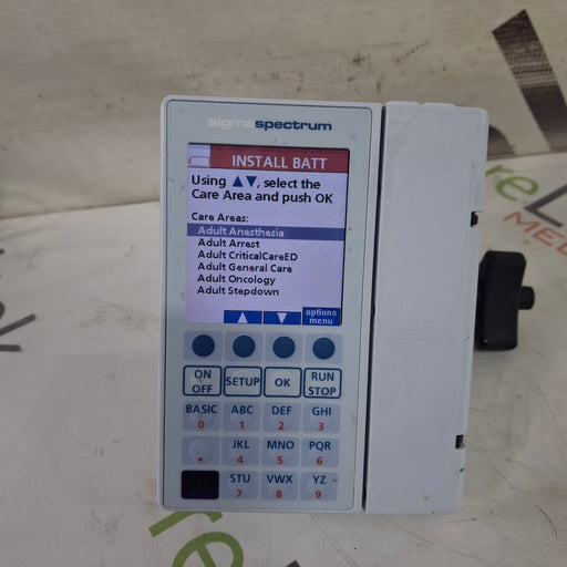 Baxter Baxter Sigma Spectrum 8.01.00 w/o Battery Infusion Pump Infusion Pump reLink Medical