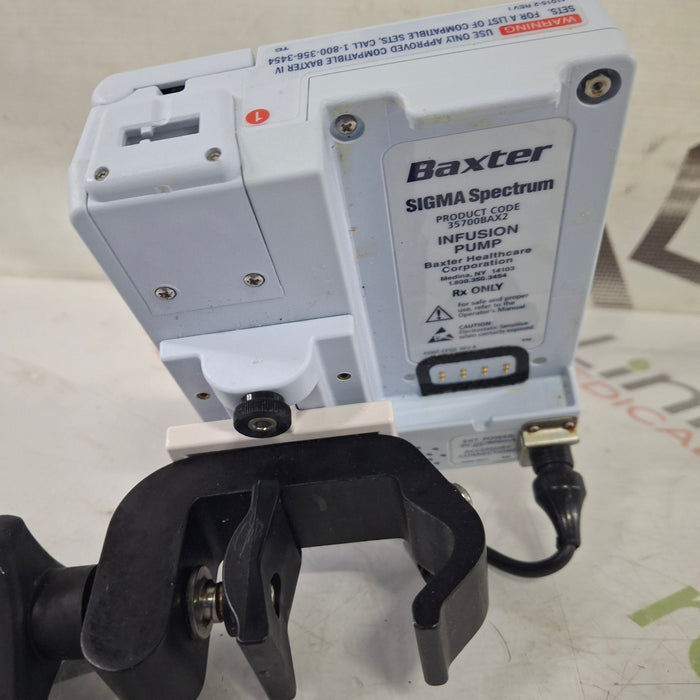 Baxter Baxter Sigma Spectrum 8.01.00 w/o Battery Infusion Pump Infusion Pump reLink Medical