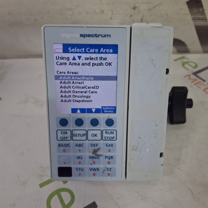 Baxter Baxter Sigma Spectrum 8.01.00 w/o Battery Infusion Pump Infusion Pump reLink Medical