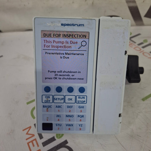 Baxter Baxter Sigma Spectrum 8.01.00 w/o Battery Infusion Pump Infusion Pump reLink Medical