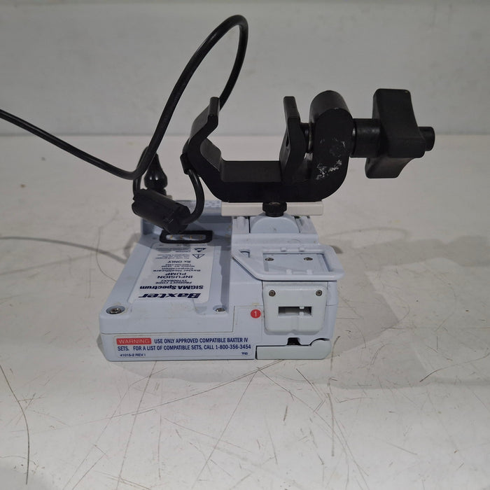 Baxter Sigma Spectrum 8.01.01 w/o Battery Infusion Pump