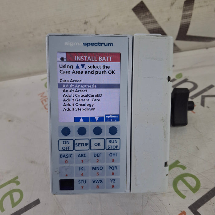 Baxter Baxter Sigma Spectrum 8.01.00 w/o Battery Infusion Pump Infusion Pump reLink Medical