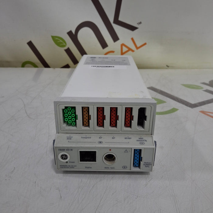 GE Healthcare GE Healthcare TRAM 451N Multiparameter Module - Nellcor SpO2 Patient Monitors reLink Medical