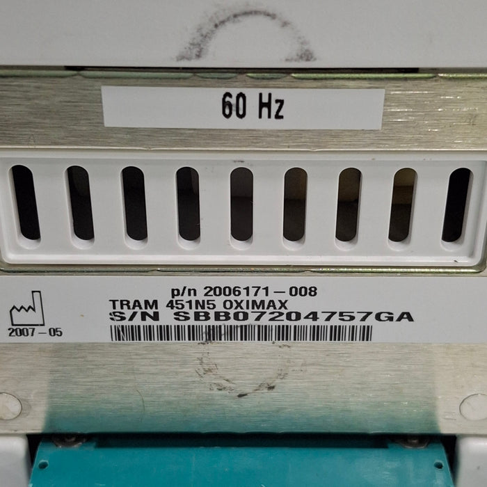 GE Healthcare GE Healthcare TRAM 451N Multiparameter Module - Nellcor SpO2 Patient Monitors reLink Medical