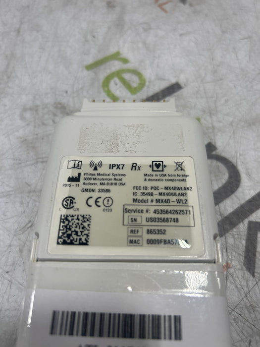 Philips Philips MX40 WLAN S01 865352 Telemetry Transmitter Patient Monitors reLink Medical