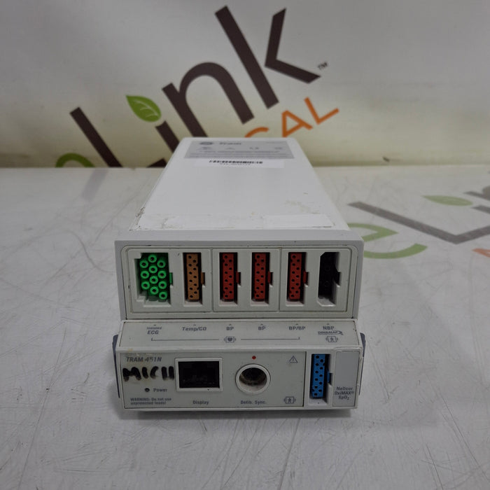 GE Healthcare GE Healthcare TRAM 451N Multiparameter Module - Nellcor SpO2 Patient Monitors reLink Medical