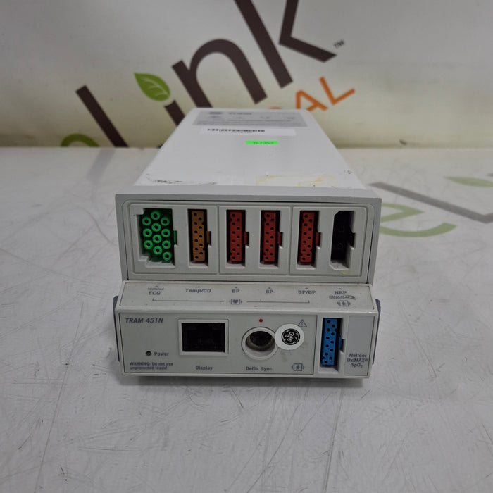 GE Healthcare TRAM 451N Multiparameter Module - Nellcor SpO2