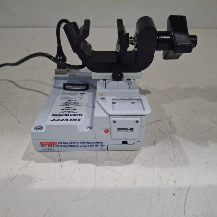Baxter Sigma Spectrum 8.01.00 w/o Battery Infusion Pump