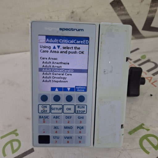Baxter Baxter Sigma Spectrum 8.01.00 w/o Battery Infusion Pump Infusion Pump reLink Medical