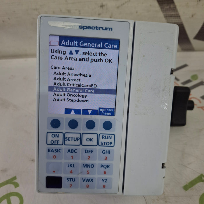 Baxter Sigma Spectrum 8.00.04 w/o Battery Infusion Pump