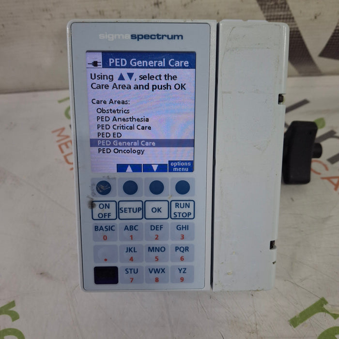 Baxter Baxter Sigma Spectrum 8.01.00 w/o Battery Infusion Pump Infusion Pump reLink Medical