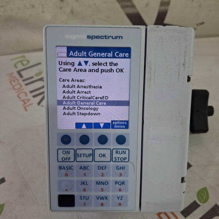 Baxter Sigma Spectrum 8.00.05 w/o Battery Infusion Pump
