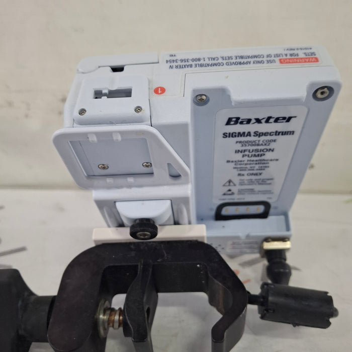 Baxter Sigma Spectrum 8.00.05 w/o Battery Infusion Pump