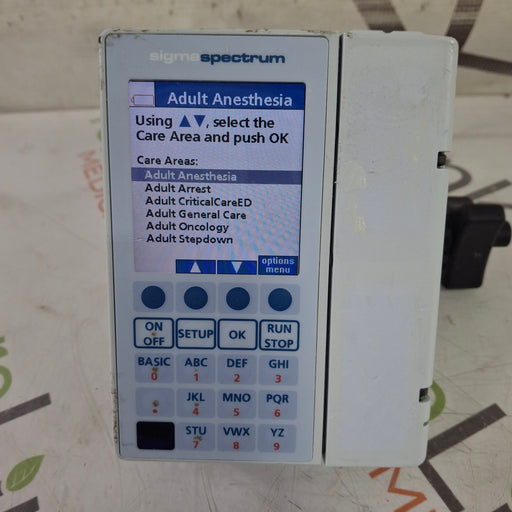 Baxter Baxter Sigma Spectrum 8.01.00 w/o Battery Infusion Pump Infusion Pump reLink Medical