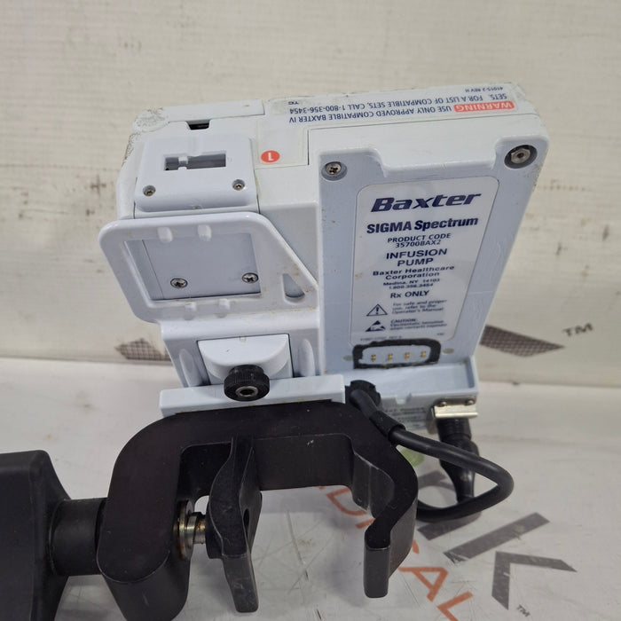 Baxter Baxter Sigma Spectrum 8.01.00 w/o Battery Infusion Pump Infusion Pump reLink Medical