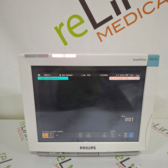 Philips Philips IntelliVue MP70 Patient Monitor Patient Monitors reLink Medical
