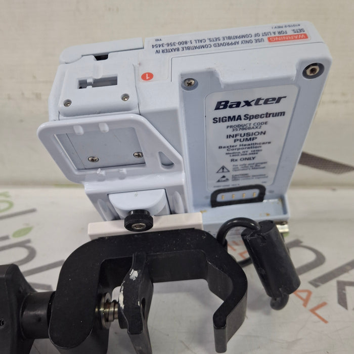 Baxter Baxter Sigma Spectrum 8.01.00 w/o Battery Infusion Pump Infusion Pump reLink Medical