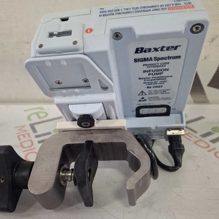 Baxter Sigma Spectrum 8.00.04 w/o Battery Infusion Pump