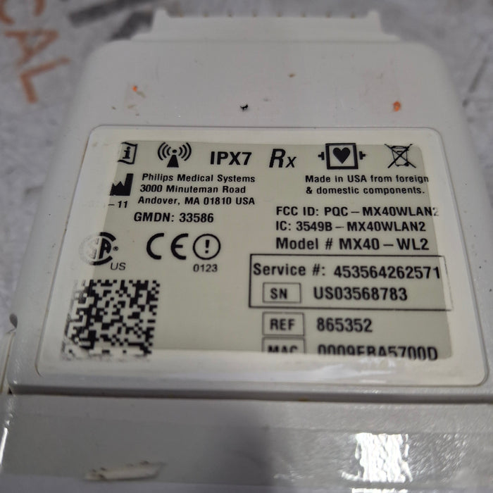 Philips Philips MX40 WLAN S01 865352 Telemetry Transmitter Patient Monitors reLink Medical