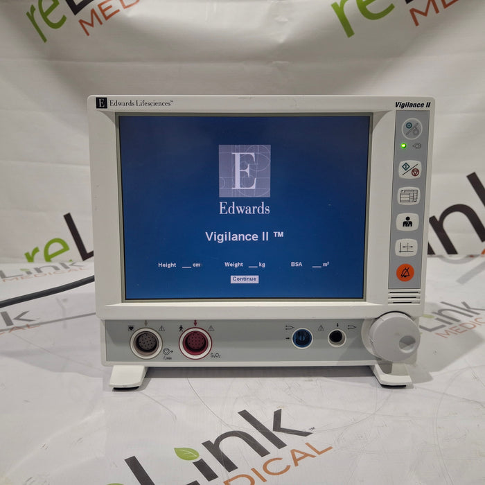 Edwards Lifesciences Vigilance II Patient Monitor