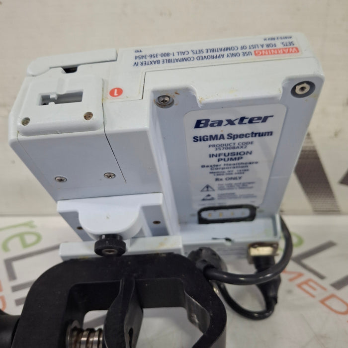 Baxter Sigma Spectrum 8.00.04 w/o Battery Infusion Pump