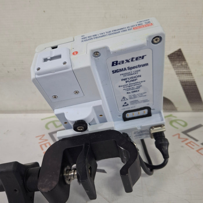 Baxter Baxter Sigma Spectrum 8.01.00 w/o Battery Infusion Pump Infusion Pump reLink Medical