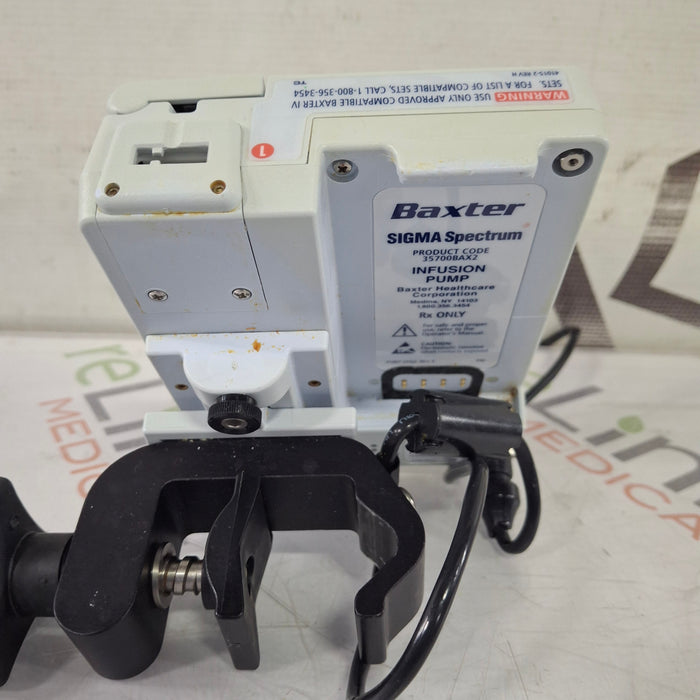 Baxter Sigma Spectrum 8.00.03 w/o Battery Infusion Pump
