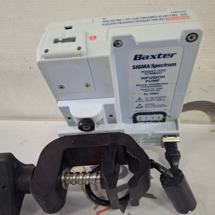 Baxter Sigma Spectrum 8.00.03 w/o Battery Infusion Pump