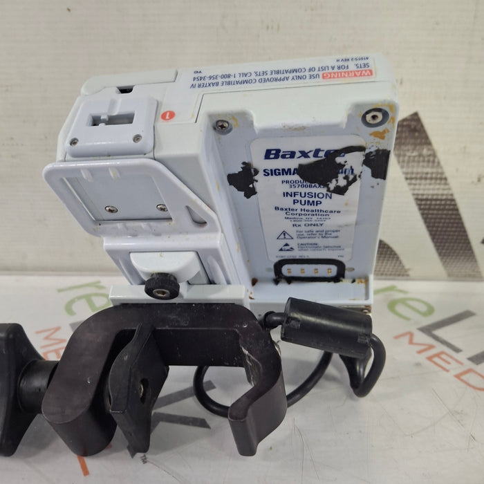 Baxter Sigma Spectrum 8.00.03 w/o Battery Infusion Pump