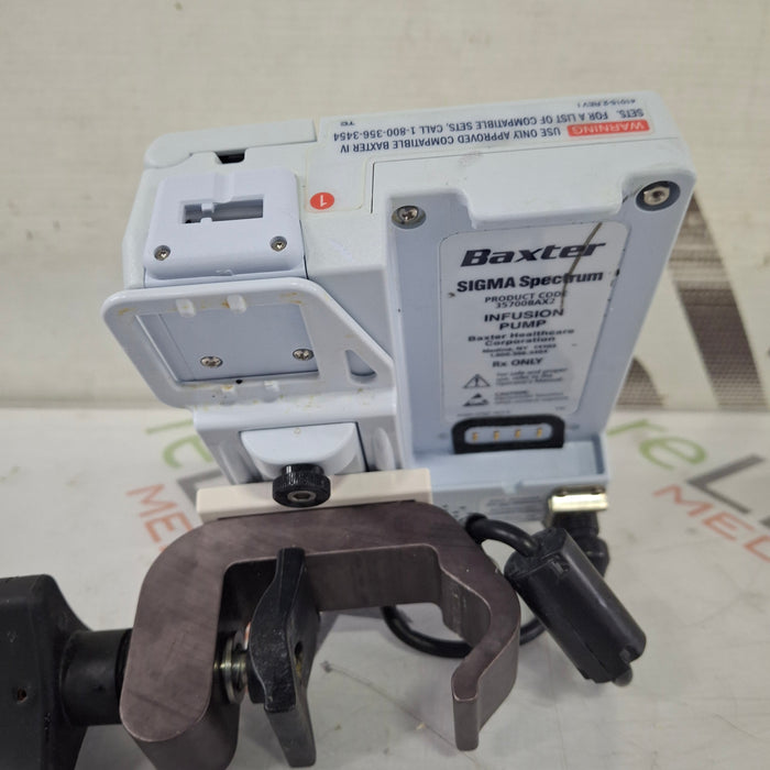Baxter Baxter Sigma Spectrum 8.01.00 w/o Battery Infusion Pump Infusion Pump reLink Medical