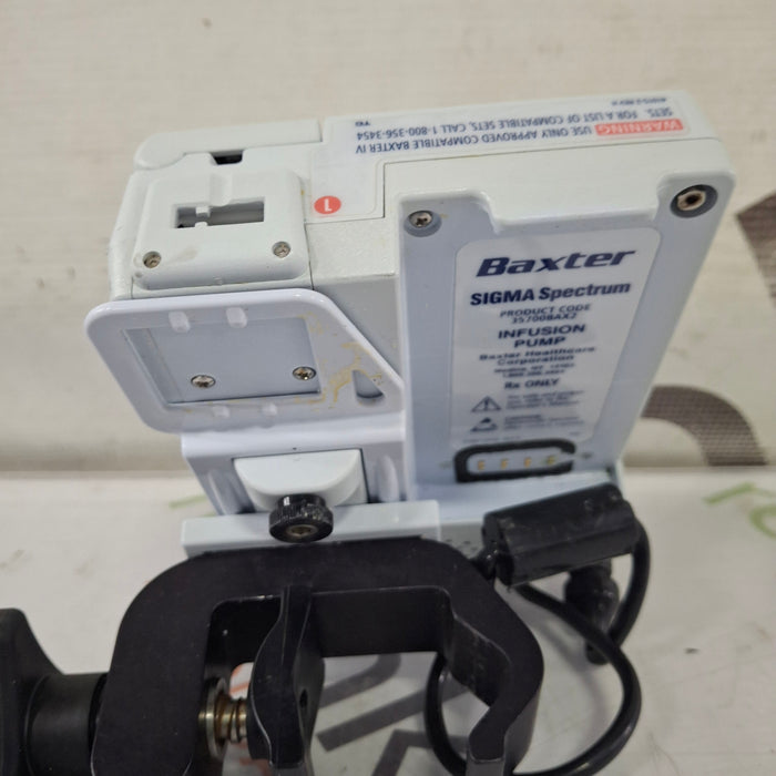 Baxter Baxter Sigma Spectrum 8.01.00 w/o Battery Infusion Pump Infusion Pump reLink Medical